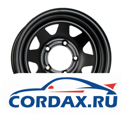 Диск DOTZ 4X4 STAHLRADER Dakar dark 7x15 5/139.7 ET-12 D110
