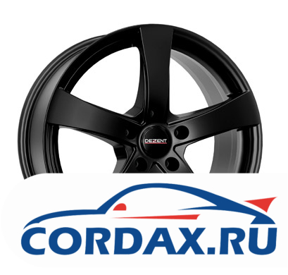 Диск Dezent RE dark 6x15 5/112 ET48 D70.1 MB