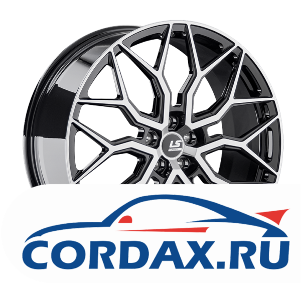 Диск LS Forged LS FG13 9,5x22  5/108 ET48 D63,3 BKF