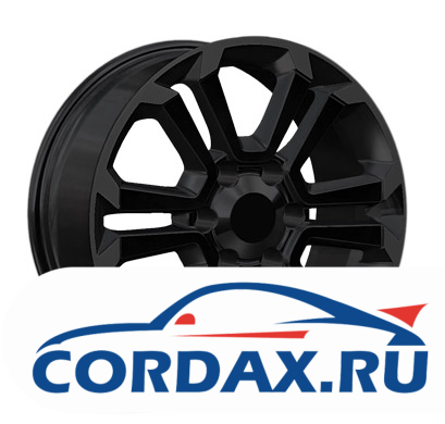 Диск Carwel Лиард 7.5x18 6/139.7 ET42 D100.1 Black
