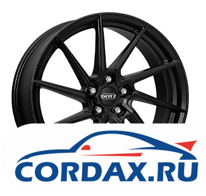 Диск Dotz Spa black 8.0x19 5/112.00 ET45 D70.1 MB