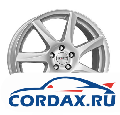 Диск Dezent TW silver 6.5x16 5/112 ET22 D66.6 S