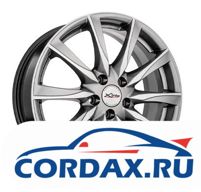 Диск X-trike X-120M 7x17 5/108 ET45 D63.35 HBFP