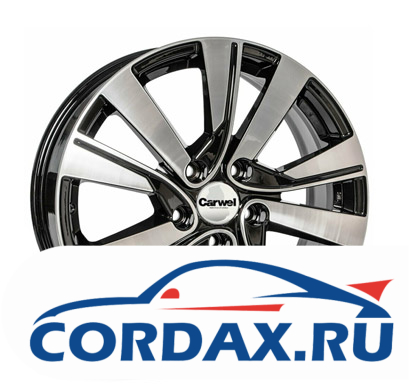 Диск Carwel Гирвас 7x17 5/114.3 ET53 D67.1 BFP