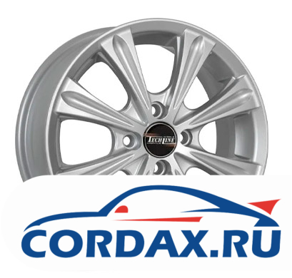 Диск Tech Line 523 6.0x15 4/100.00 ET45 D54.1 SL