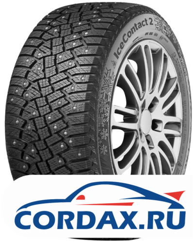 Зимняя шина Continental 245/45 R18 IceContact 2 KD 100T Шипы