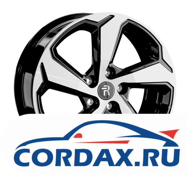 Диск REPLAY CHG55 7,5x19  5/114,3 ET35 D60,1 BKF