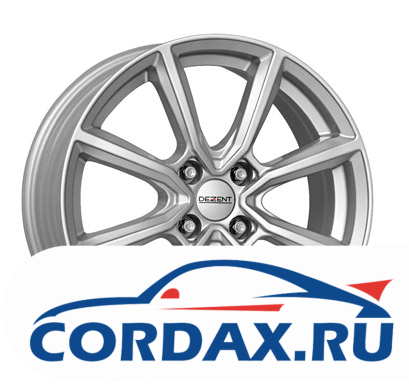 Диск Dezent TN silver 6.0x15 4/100.00 ET38 D60.1 S