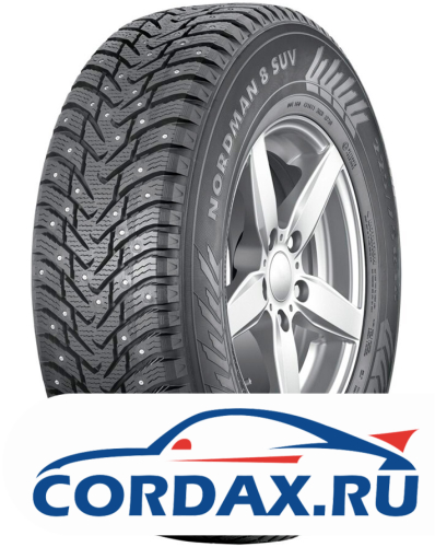 Зимняя шина Ikon 225/55 R19 Nordman 8 SUV (Character Ice 8 SUV) 103T Шипы