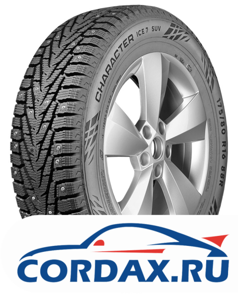 Зимняя шина Ikon 235/65 R17 Character Ice 7 SUV (Nordman 7 SUV) 108T Шипы