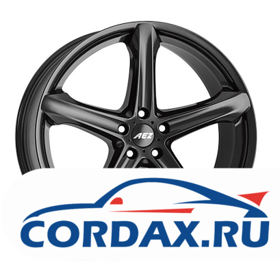 Диск AEZ Yacht dark SUV 8.5x18 5/130 ET50 D71.6 Black