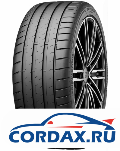Летняя шина Bridgestone 225/55 R17 Potenza Sport 101Y