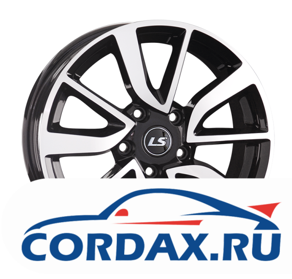 Диск LS LS 1317 6,5x16  5/114,3 ET40 D67,1 BKF