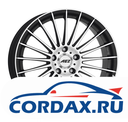 Диск AEZ Valencia dark 8x18 5/108 ET45 D70.1 BFP