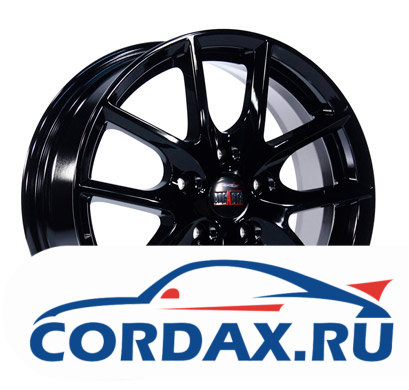 Диск Alcasta M59 6.5x16 5/108.00 ET45 D63.3 Black