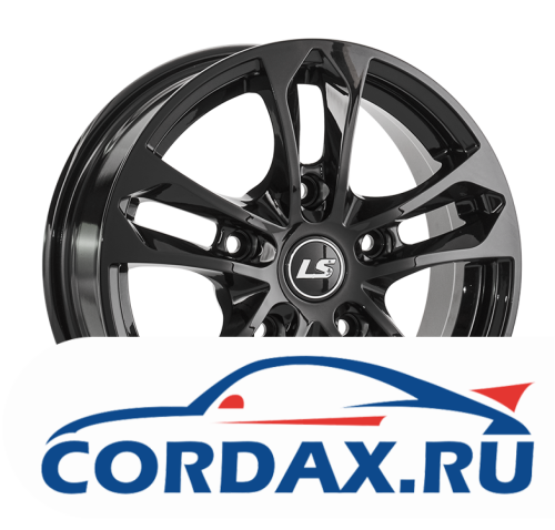 Диск LS LS 197 6,5x16  5/139,7 ET40 D98,5 BK