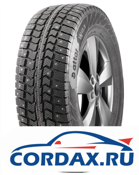 Зимняя шина Attar 195/70 R15C W03 104/102R Шипы