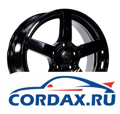 Диск NZ R-02 6.5x16 5/100.00 ET35 D57.1 Black