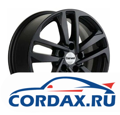 Диск Carwel Шунет 6.5x16 5/100 ET39 D57.1 Black