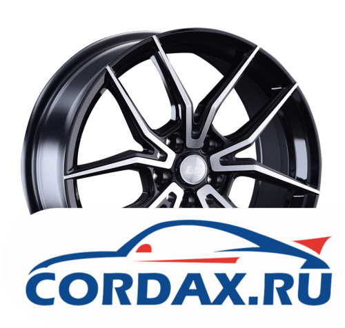 Диск LS LS 1242 7,5x17  4/100 ET40 D60,1 BKF