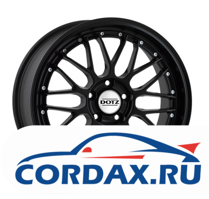 Диск Dotz Revvo black edt 8.5x19 5/112 ET35 D70.1 MB