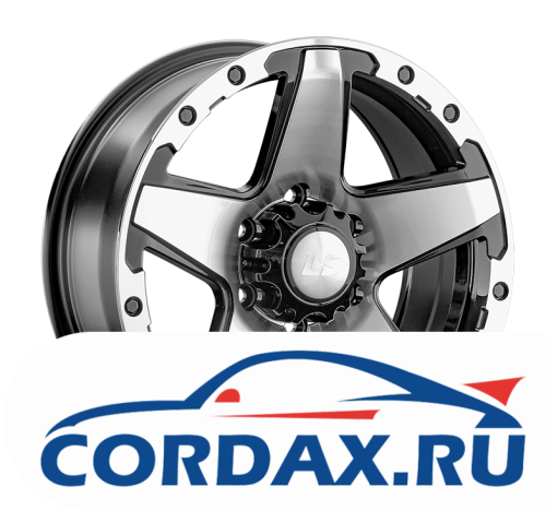 Диск LS LS 1284 8x17  6/139,7 ET25 D106,1 BKF