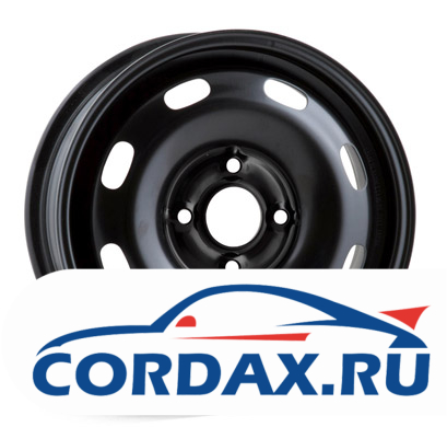 Диск TREBL 9695 6.5x16 4/108 ET31 D65.1 Black