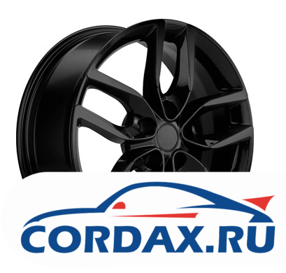 Диск Carwel Кутыр 6.5x17 5/114.3 ET49 D67.1 Black