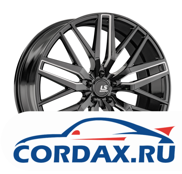 Диск LS FlowForming LS RC77 9,5x22  5/114,3 ET45 D67,1 BK+SSF