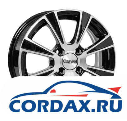 Диск Carwel Йота 5.5x14 4/98 ET35 D58.5 BFP