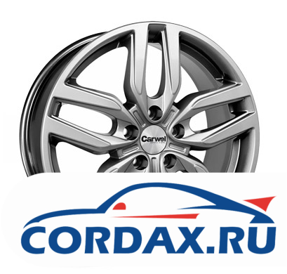 Диск Carwel Нарбус 7.5x18 5/112 ET37 D66.6 S