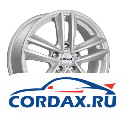 Диск Carwel Неро 6x15 5/100 ET38 D57.1 S