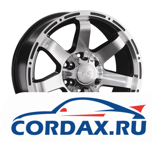 Диск LS LS 1289 7,5x17  6/139,7 ET25 D106,1 BKF