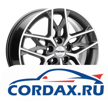 Диск Carwel Сошно 7x17 5/114.3 ET53 D67.1 GBFP