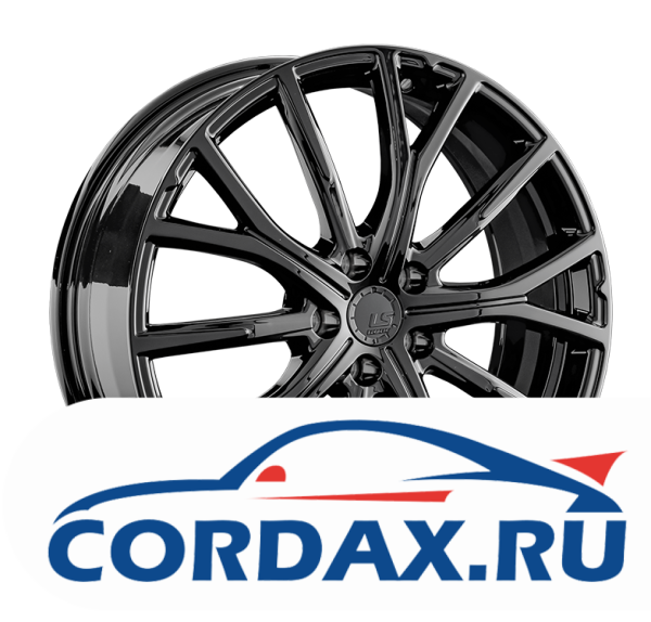 Диск LS Forged LS FG21 7,5x19  5/108 ET38 D65,1 BK