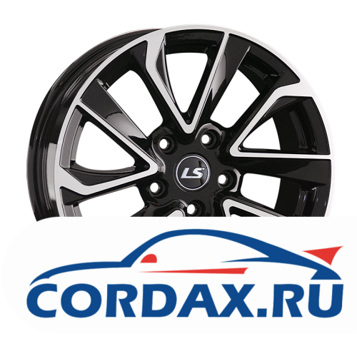 Диск LS LS 1319 6,5x16  5/114,3 ET40 D67,1 BKF