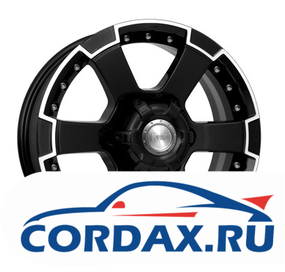 Диск КиК M56 7x16 6/139.7 ET38 D100.1 BFP