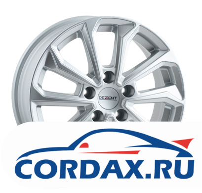 Диск Dezent KS silver 7.5x18 5/112 ET38 D70.1 S