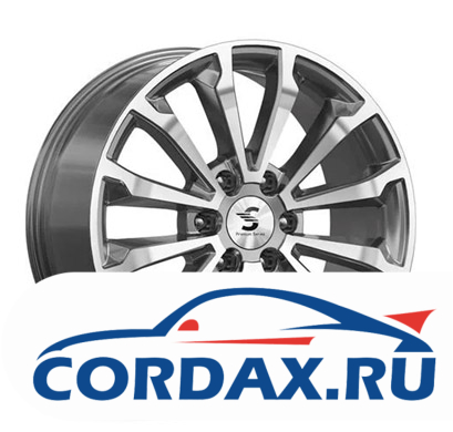 Диск Premium Series КР006 Land Cruiser Prado 8.5x20 6/139.7 ET25 D106.1 GGFP
