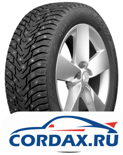 Зимняя шина Ikon 245/45 R17 Nordman 8 (Character Ice 8) 99T Шипы