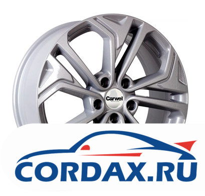 Диск Carwel Иткуль 7.5x18 5/108 ET47 D60.1 S