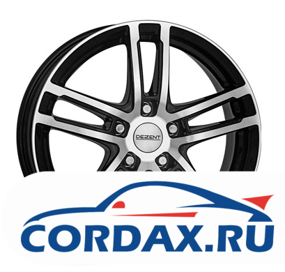 Диск Dezent TZ dark 8x18 5/108 ET42 D63.4 BFP