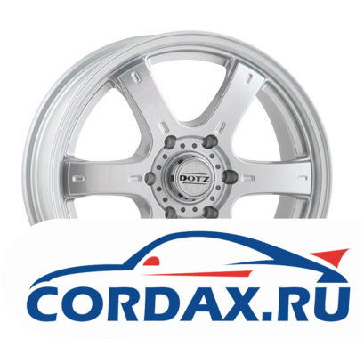 Диск Dotz Crunch si 8.0x18 6/139.7 ET20 D106.1 S