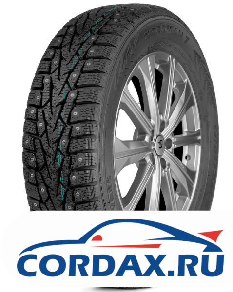 Зимняя шина Ikon 215/55 R17 Nordman 7 (Character Ice 7) 98T Шипы