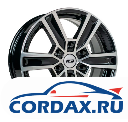 Диск N2O V2222 7.5x17 6/139.70 ET25 D106.1 BFP
