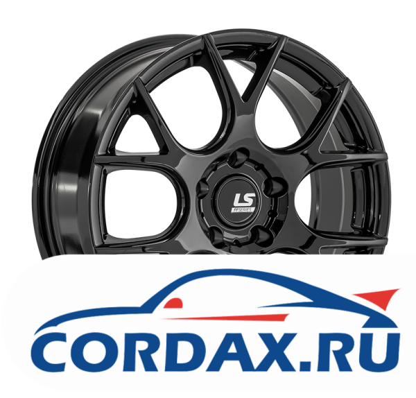 Диск LS FlowForming LS RC07 7,5x17  4/100 ET40 D60,1 BK