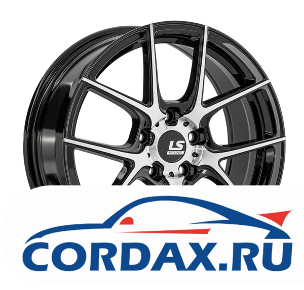 Диск LS FlowForming LS RC06 7,5x17  5/114,3 ET40 D67,1 BKF