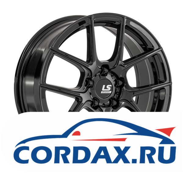Диск LS FlowForming LS RC06 7,5x17  5/112 ET30 D66,6 BK