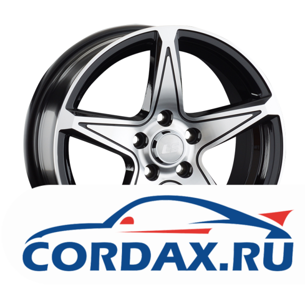 Диск LS LS 852 7,5x17  5/114,3 ET38 D73,1 BKF