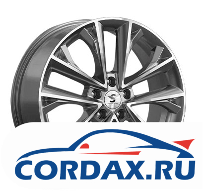 Диск Premium Series КР012 Coolray 7x18 5/114.3 ET53 D54.1 GlossGrapfp